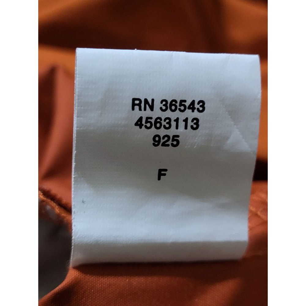 IZOD XFG Men's XL Jacket Hooded Burnt Orange Long Sleeve Full Zip Packable - Picture 8 of 13